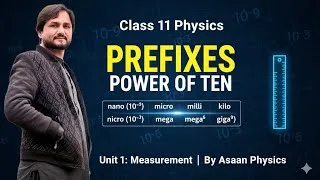 Thumbnail: Lecture 6- Prefixes To Power Of Ten- Unit 1 Measurement Class 11- Asaan Physics Pushto Lecture