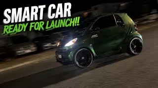 Thumbnail: WILL The Smart Car Survived the stress test done by Damage?? . 