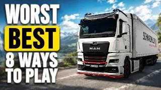 Thumbnail: 8 Ways to Experience ETS2 & ATS