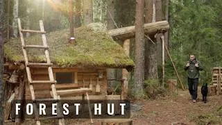 Thumbnail: Trip to Forest Log Hut, Pasta with Shrimp on a Bonfire - Doogee Anywise W1 Pro & BoneBeat Swim Ray