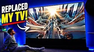 Thumbnail: I REPLACED MY TV! - 300-inch XGIMI Titan Noir Max