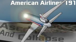 Thumbnail: American Airlines Flight 191 crash animation Ascent And Collapse