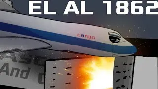 Thumbnail: EL AL Israel Airlines Flight 1862 crash animation Ascent And Collapse