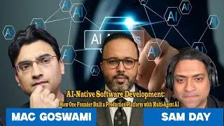 Thumbnail: AI-Native Software Development: How One Founder Built a Production Platform with Multi-Agent AI