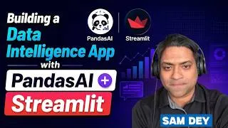 Thumbnail: Building a Data Intelligence App with PandasAI + Streamlit | Real Demo