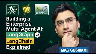 Thumbnail: Building Enterprise Multi-Agent AI: LangGraph vs LangChain Explained | Production-Grade Architecture