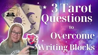 Thumbnail: 3 Tarot Questions to Overcome Writing Blocks