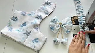 Thumbnail: Modern Blouse Designs | Blouse Design | Cutting And Stitching Back Neck Blouse Design | Blouse Neck