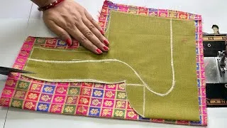 Thumbnail: Trending Blouse Designs Back Neck | Blouse Ki Design | Cutting And Stitching Back Neck Blouse Design