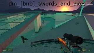 Thumbnail: Half Life 2 Deathmatch Gameplay 2024, Map : dm_[bnb]_swords_and_axes