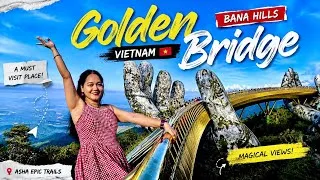 Thumbnail: This Is NOT Europe! 😱 Vietnam’s Unreal Ba Na Hills & Golden Bridge 🇻🇳