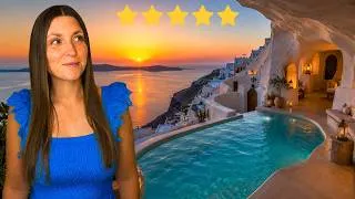 Thumbnail: We Tried A 5 Star Luxury Cave Hotel In Santorini – It’s Even Better Than We Expected!