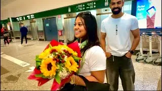 Thumbnail: එයාව ගන්න AIRPORT ගියා 😌❤️ | AIRPORT PICKUP SRILANKAN FAMOUS ARTIST | DAY IN LIFE VLOG 