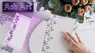 Thumbnail: Simple Drawing Border Design for Project Front Page ✨Beautiful Drawing Ideas for Title Page Design