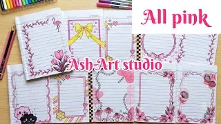 Thumbnail:  Simple Drawing Border Design for Project Front Page ✨Beautiful Drawing Ideas for Title Page Design