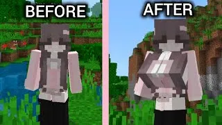 Thumbnail: Player Gender Mod for MCPE/Bedrock 👀🔥| Minecraft Pocket Edition 