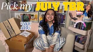 Thumbnail: TBR JAR chooses mu JULY TBR !! 🫙⭐️ | Perfect TBR 📖🫶🦋