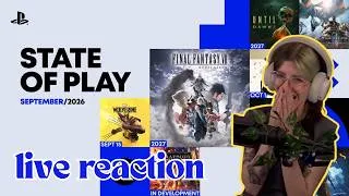 Thumbnail: Gimme that LEGO Playstation + FFVII Revelation! | Sony State of Play Reaction | September 2026