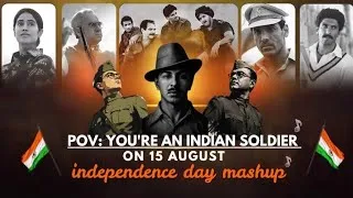 Thumbnail: 🇮🇳 POV: You're an Indian Soldier on 15 August 🫡❤️‍🔥
