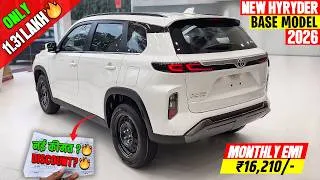 Thumbnail: Toyota Hyryder Base Model 2026 -🔥नई ऑन रोड किमत