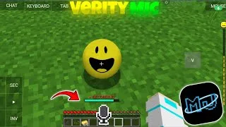Thumbnail: Verity MIC In MJLauncher 😱🎤 | Minecraft Java Edition Mobile 🔥