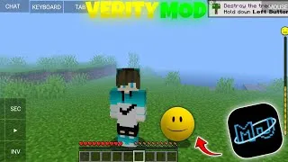 Thumbnail: Verity Mod in MJLauncher 🤯 | Minecraft Java Edition Mobile 🔥