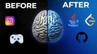 Thumbnail: How I Tricked My Brain to Be Addicted to Coding (The Dopamine Hack)