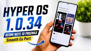 Thumbnail: NEW HyperOS Port for Redmi Note 10 Pro/Max! 😍 Xiaomi.eu 1.0.34 Android 13
