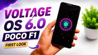 Thumbnail: POCO F1 Gets ANDROID 17! 😱 | VoltageOS v6.0 + New Changes