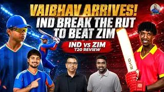 Thumbnail: Vaibhav Packs a Punch! India End T20 Defeat Drought | IND vs ZIM 1st T20 Review