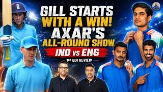 Thumbnail: Gill Leads from the Front | Axar's All-Round Masterclass | IND vs ENG 1st ODI Review