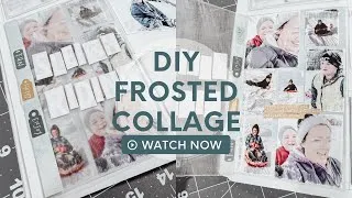 Thumbnail: DIY Frosted Foldable Photo Collage ✂️ | For Memory Keeping & Scrapbooking