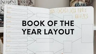 Thumbnail: 2025 Book of the Year Layout | Book Journal