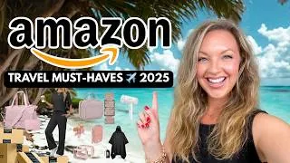 Thumbnail: Amazon Travel Must-Haves You’ll Wish You Had Sooner | Packing Essentials + Outfit Ideas 2025