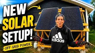 Thumbnail: I Finally Built My Off-Grid Solar Panel Mount! | No More Generator?