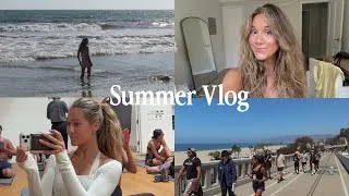 Thumbnail: summer vlog: run club, dating mystery man, rest and play | Ashley Hetherington