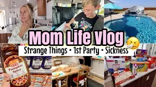 Thumbnail: I"m Taking Over!! 🥴 Busy Mom Life Vlog - Party, Getting Sick, Pool Life + Insane Things Happening