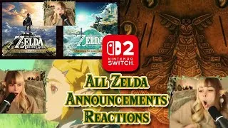 Thumbnail: "Normal" Reactions to Zelda - Nintendo Switch 2 Direct - All Zelda Announcement Reactions