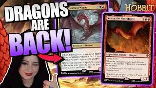 Thumbnail: Rakdos Dragons Is The Deck Standard NEEDED! | The Hobbit MTG Arena