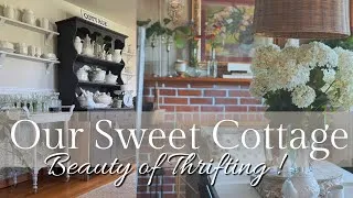 Thumbnail: Our New Wallpaper! Budget Friendly Decorating Ideas with Thrifted Finds-Flipped-Repurposed-Styled