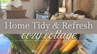 Thumbnail: Cozy Cottage Home Tidying, Cleaning & Organizing | Garden Harvest & Refrigerator Refresh