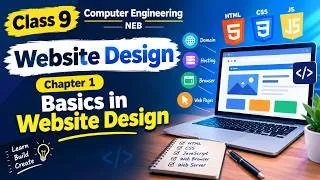 Thumbnail: Class 9 Computer Engineering | Website Design | Chapter 1: Basics of Website Design | NEB