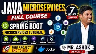 Thumbnail: Java Microservices Full Course in 7 Hours | Spring Boot Microservices Tutorial with Mini Project