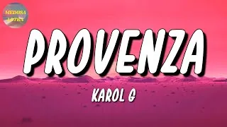 Thumbnail: 🎵 Karol G – Provenza | Bad Bunny, Romeo Santos, Maluma (Letra\Lyrics)