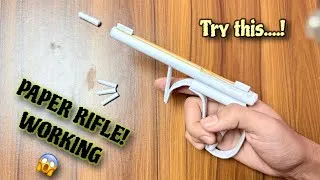 Thumbnail: How to Make a Paper Rifle Gun at Home | Easy DIY Paper Gun Tutorial