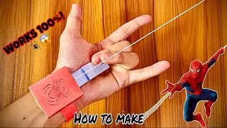 Thumbnail: I Made a Real Spider-Man Web Shooter Using Only Paper & a Matchbox!