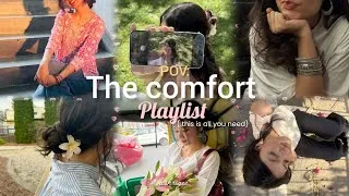Thumbnail: "Comfort song's - All in one playlist"😭✨🌷//part-5//edit by @ashrigee 