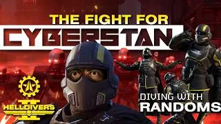 Thumbnail: 🤖 SQUADDING UP WITH RANDOMS | HELLDIVER BRUTALIST 🔨 MO PUSH FOR SUPER EARTH #Helldivers2 #CyberStan
