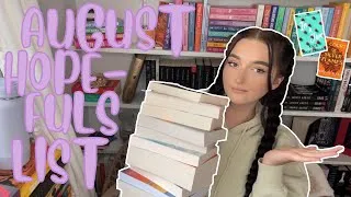 Thumbnail: august hopefuls list (aka my monthly tbr)