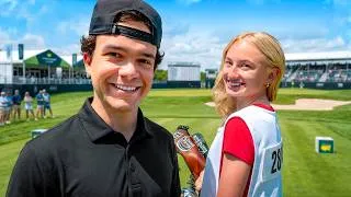 Thumbnail: My Girlfriend Tried To Caddy Me In A Tournament...